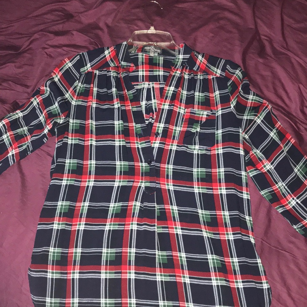 Market and Spruce flannel